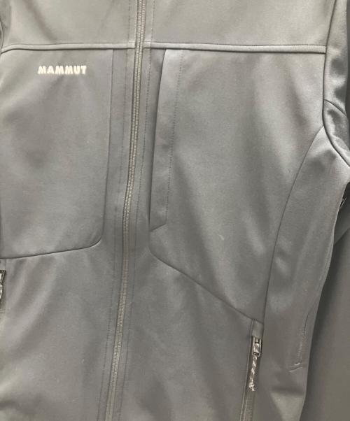 MAMMUT（マムート）MAMMUT (マムート) アルティメイト 8 ソフトシェル フーデッド ジャケット ブラック サイズ:Lの古着・服飾アイテム