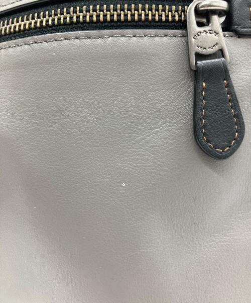 COACH（コーチ）COACH (コーチ) COACH　ボディバッグ グレー×ブラックの古着・服飾アイテム