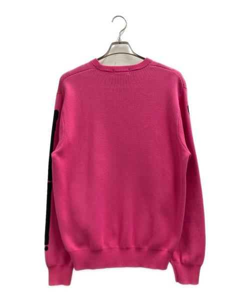 SUPREME（シュプリーム）Supreme (シュプリーム) Bones Sweater ショッキングピンク サイズ:Mの古着・服飾アイテム