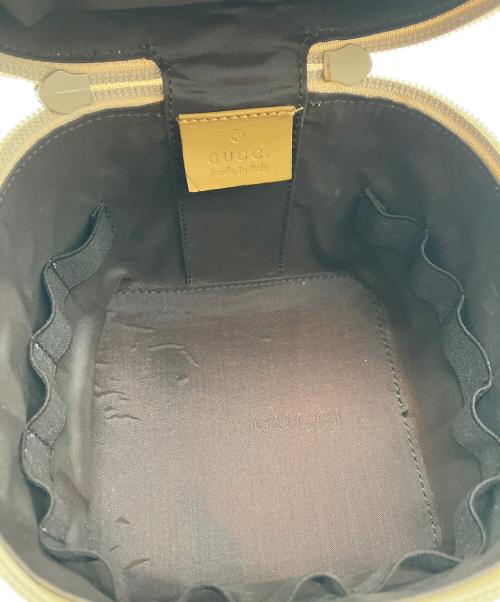 GUCCI（グッチ）GUCCI (グッチ) GUCCI　バニティバッグ ベージュの古着・服飾アイテム