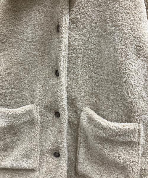 OLUN（オルン）OLUN (オルン) ボアコート ベージュ サイズ:Mの古着・服飾アイテム