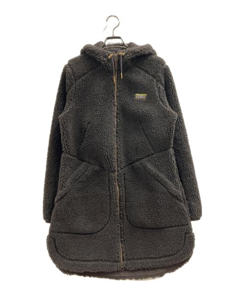 L.L.Bean（エルエルビーン）L.L.Bean (エルエルビーン) マウンテン・パイル・フリース・コート ブラウン サイズ:Sの古着・服飾アイテム