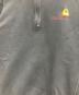 中古・古着 CarHartt (カーハート) ハーフジップスウェット ブラック サイズ:L：6000円