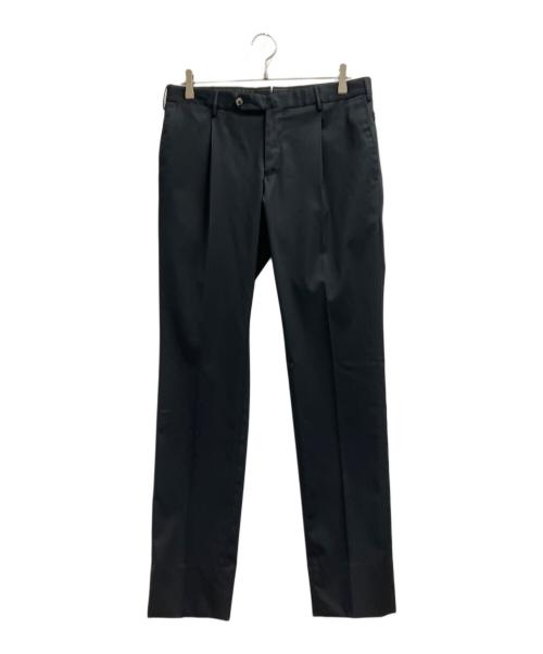 PT TORINO（ピーティートリノ）PT TORINO (ピーティートリノ) スラックス ブラック サイズ:48の古着・服飾アイテム