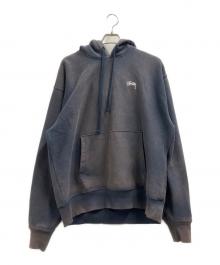 stussy（ステューシー）の古着「プルオーバーパーカー」｜ネイビー