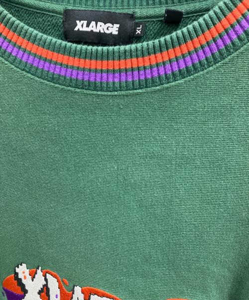 X-LARGE（エクストララージ）X-LARGE (エクストララージ) スウェット グリーン サイズ:XLの古着・服飾アイテム