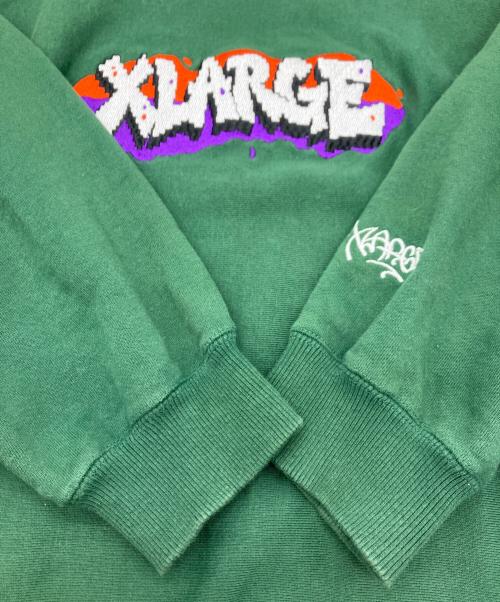 X-LARGE（エクストララージ）X-LARGE (エクストララージ) スウェット グリーン サイズ:XLの古着・服飾アイテム