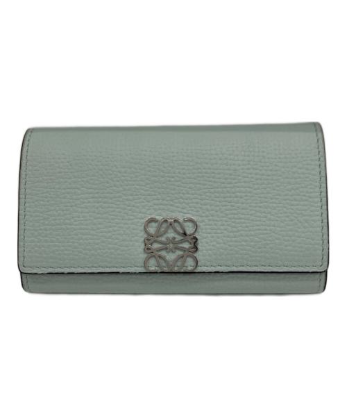 LOEWE（ロエベ）LOEWE (ロエベ) 6連キーケース スカイブルーの古着・服飾アイテム