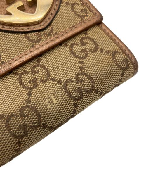 GUCCI（グッチ）GUCCI (グッチ) ラブリーハート ベージュの古着・服飾アイテム