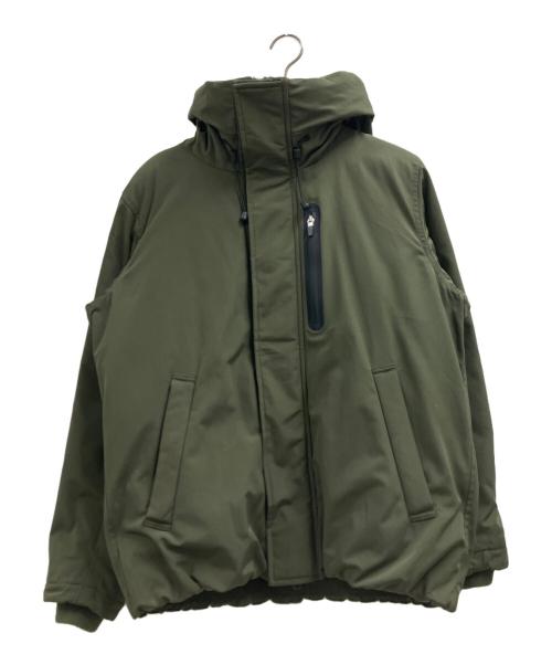 AVIREX（アヴィレックス）AVIREX (アヴィレックス) ミリタリーファンクションダウンジャケット オリーブ サイズ:Mの古着・服飾アイテム