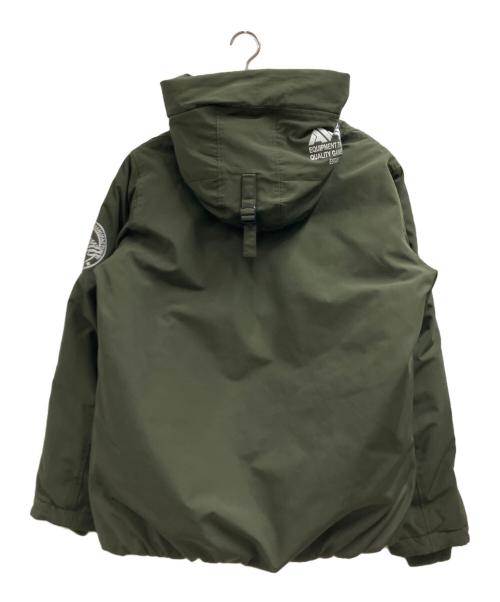 AVIREX（アヴィレックス）AVIREX (アヴィレックス) ミリタリーファンクションダウンジャケット オリーブ サイズ:Mの古着・服飾アイテム