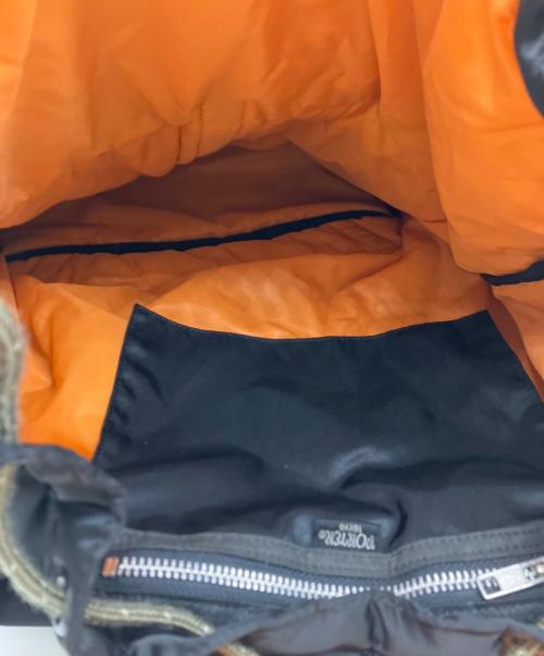 PORTER（ポーター）PORTER (ポーター) PORTER　RUCKSACK　リュック ブラックの古着・服飾アイテム