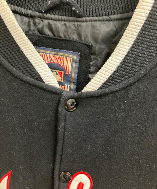 Cooperstown COLLECTION（クーパースダウンコレクション）COOPERSTOWN COLLECTION (クーパースダウンコレクション) スタジャン ブラック サイズ:XLの古着・服飾アイテム