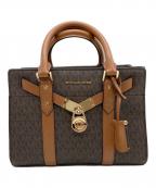 MICHAEL KORSマイケルコース）の古着「MICHAEL KORS　2WAYバッグ」｜ブラウン