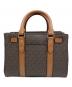 MICHAEL KORS (マイケルコース) MICHAEL KORS　2WAYバッグ ブラウン：10000円