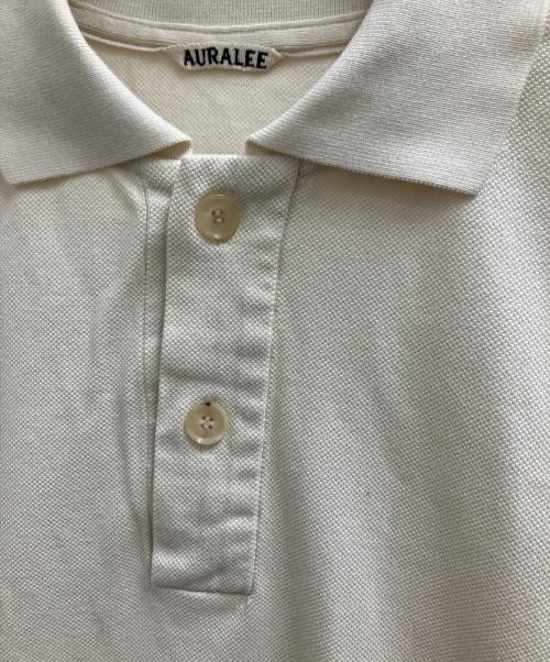 AURALEE（オーラリー）AURALEE (オーラリー) ポロシャツ ベージュ サイズ:3の古着・服飾アイテム
