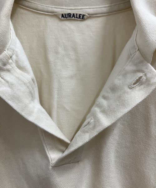 AURALEE（オーラリー）AURALEE (オーラリー) ポロシャツ ベージュ サイズ:3の古着・服飾アイテム
