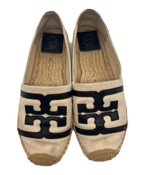TORY BURCH（トリーバーチ）TORY BURCH (トリーバーチ) TORY BURCH エスパドリーユ ベージュ サイズ:24ｃｍの古着・服飾アイテム