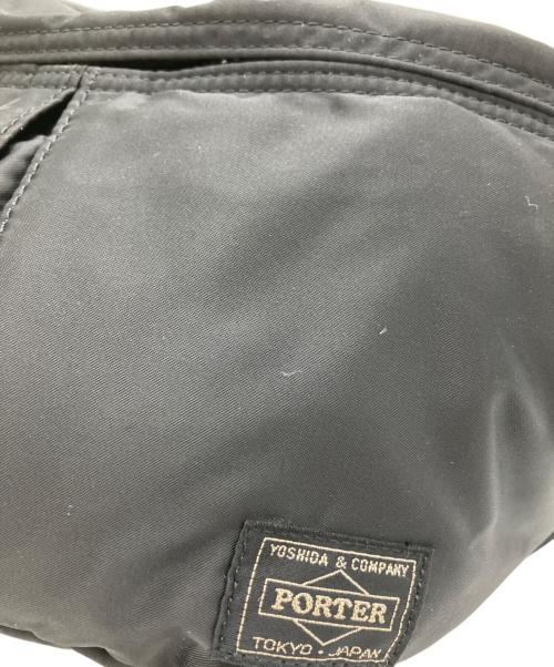PORTER（ポーター）PORTER (ポーター) PORTER　タンカー　ウエストバッグ ブラックの古着・服飾アイテム