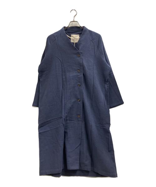 08MAB（ゼロハチマブ）08MAB (ゼロハチマブ) 長袖ワンピース ネイビー サイズ:M/L 未使用品の古着・服飾アイテム