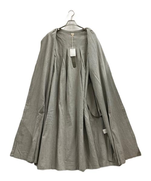 08MAB（ゼロハチマブ）08MAB (ゼロハチマブ) 長袖ワンピース グレー サイズ:L/LL 未使用品の古着・服飾アイテム
