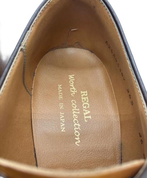 REGAL worth collection（リーガルワースコレクション）REGAL worth collection (リーガルワースコレクション) REGAL worth collection ストレートチップシューズ ブラウン サイズ:26ｃｍの古着・服飾アイテム