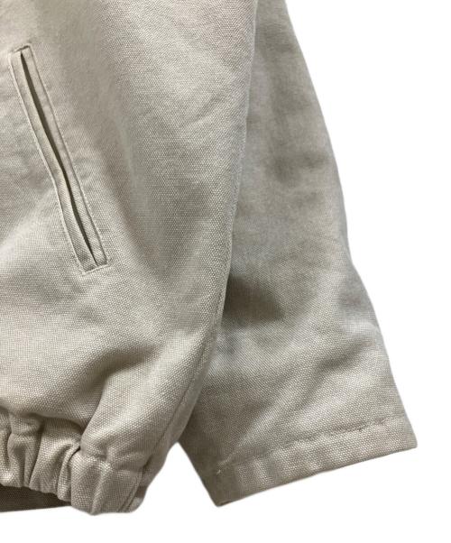 HUF（ハフ）HUF (ハフ) LANDSCAPING HOODED JACKET ホワイト サイズ:Lの古着・服飾アイテム