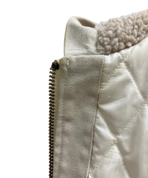 HUF（ハフ）HUF (ハフ) LANDSCAPING HOODED JACKET ホワイト サイズ:Lの古着・服飾アイテム