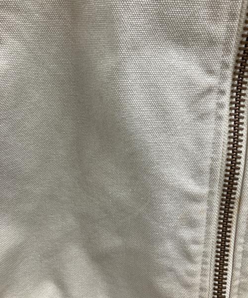 HUF（ハフ）HUF (ハフ) LANDSCAPING HOODED JACKET ホワイト サイズ:Lの古着・服飾アイテム