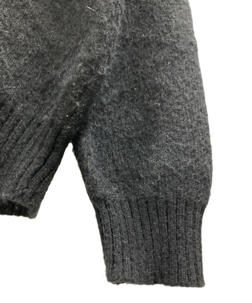 stussy（ステューシー）stussy (ステューシー) DICE MOHAIR SWEATER ブラック サイズ:Lの古着・服飾アイテム