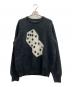 stussy（ステューシー）の古着「DICE MOHAIR SWEATER」｜ブラック