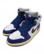 NIKEナイキ）の古着「Air Jordan 1 High OG Rare Air "Deep Royal Blue"」｜ホワイト×ブルー