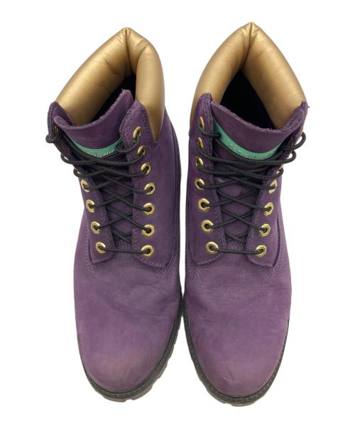 Timberland（ティンバーランド）Timberland (ティンバーランド) 6インチブーツ パープル サイズ:27.5の古着・服飾アイテム