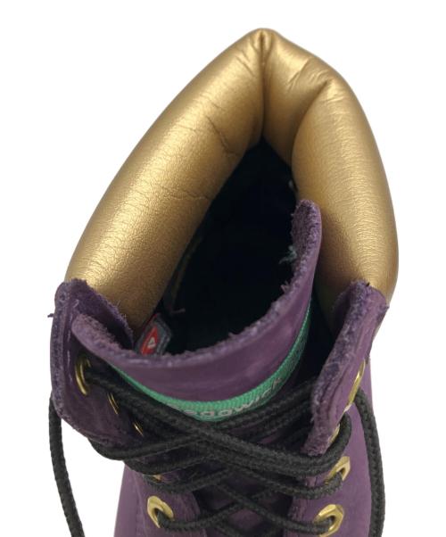 Timberland（ティンバーランド）Timberland (ティンバーランド) 6インチブーツ パープル サイズ:27.5の古着・服飾アイテム