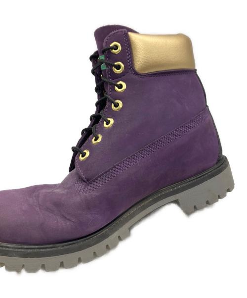 Timberland（ティンバーランド）Timberland (ティンバーランド) 6インチブーツ パープル サイズ:27.5の古着・服飾アイテム