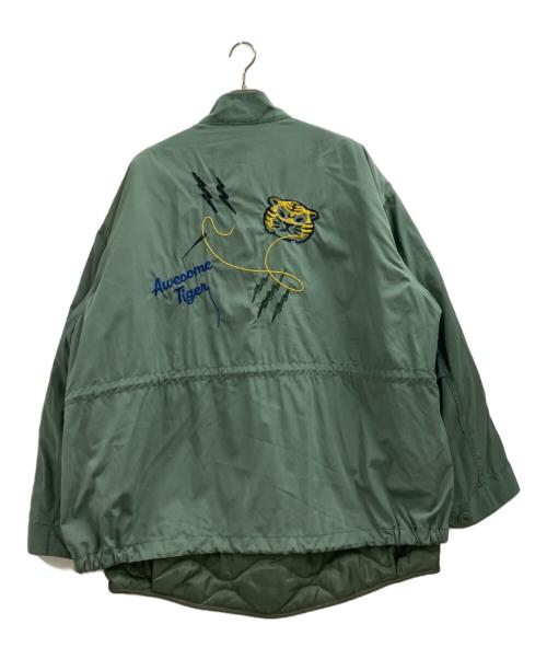graniph（グラニフ）graniph (グラニフ) Awesome Tiger グリーン サイズ:XLの古着・服飾アイテム