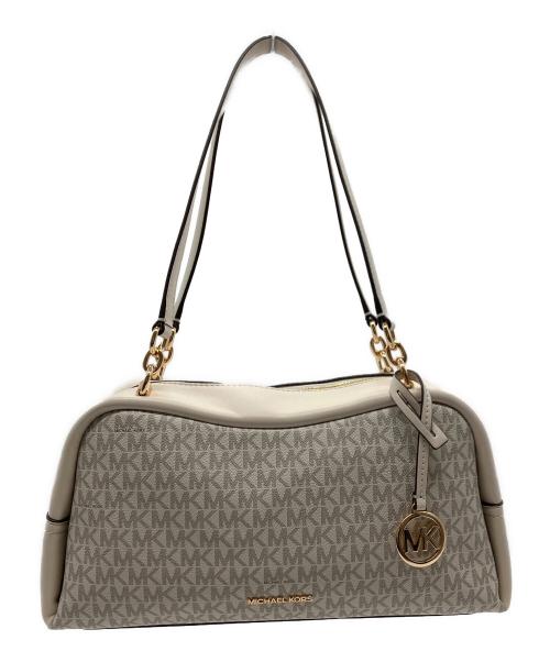 MICHAEL KORS（マイケルコース）MICHAEL KORS (マイケルコース) 2WAYバッグ ベージュの古着・服飾アイテム