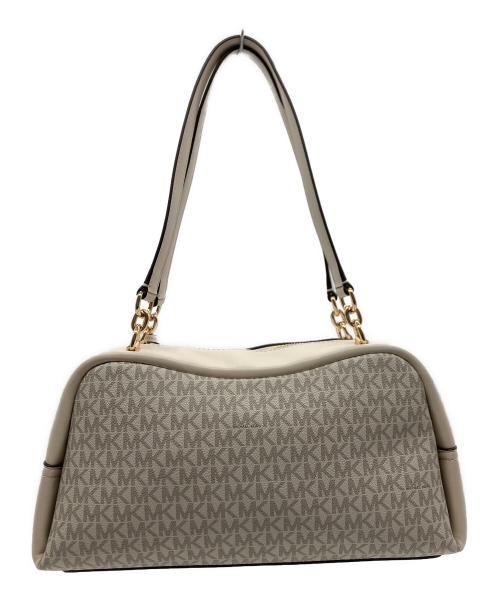 MICHAEL KORS（マイケルコース）MICHAEL KORS (マイケルコース) 2WAYバッグ ベージュの古着・服飾アイテム