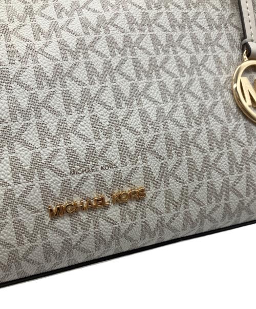 MICHAEL KORS（マイケルコース）MICHAEL KORS (マイケルコース) 2WAYバッグ ベージュの古着・服飾アイテム