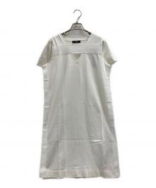 DIESEL（ディーゼル）の古着「D-STRIPE DRESS」｜ホワイト