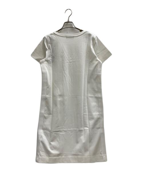 DIESEL（ディーゼル）DIESEL (ディーゼル) D-STRIPE DRESS ホワイト サイズ:XSの古着・服飾アイテム