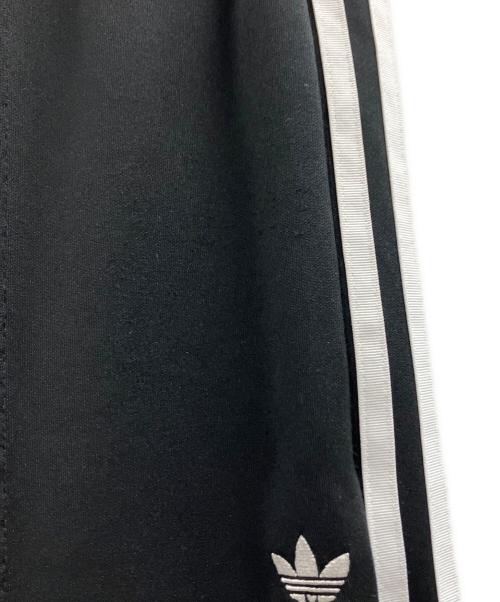 adidas（アディダス）adidas (アディダス) リラックスワイドレッグパンツ ブラック サイズ:Lの古着・服飾アイテム