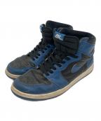 NIKEナイキ）の古着「AIR JORDAN 1 RETRO HIGH OG」｜ブルー×ブラック