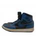 NIKE (ナイキ) AIR JORDAN 1 RETRO HIGH OG ブルー×ブラック サイズ:30.5：5000円