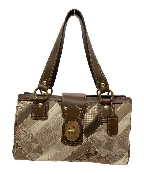 COACH（コーチ）COACH (コーチ) COACH　トートバッグ ベージュの古着・服飾アイテム
