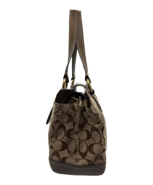 COACH（コーチ）COACH (コーチ) COACH　トートバッグ ベージュの古着・服飾アイテム