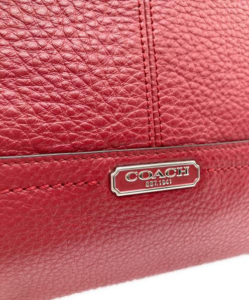 COACH（コーチ）COACH (コーチ) COACH　ショルダーバッグ レッドの古着・服飾アイテム