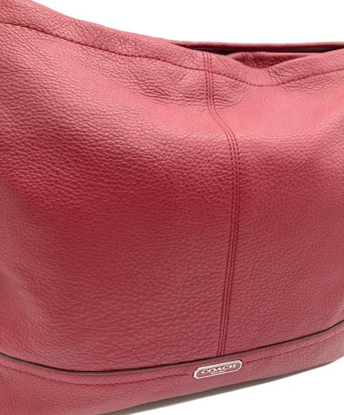 COACH（コーチ）COACH (コーチ) COACH　ショルダーバッグ レッドの古着・服飾アイテム