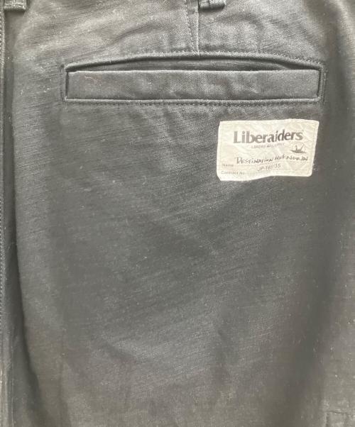 Liberaiders（リベレイダース）Liberaiders (リベレイダース) 6-POCKET ARMY BAGGY PANTS ブラック サイズ:Mの古着・服飾アイテム