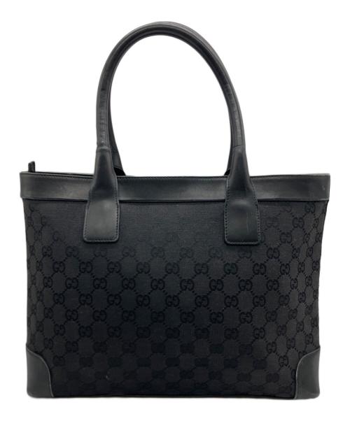 GUCCI（グッチ）GUCCI (グッチ) GUCCI　ハンドバッグ ブラックの古着・服飾アイテム